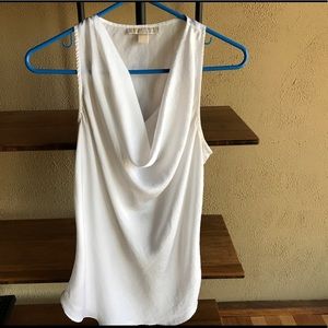 Michael Kors semi-sheer top